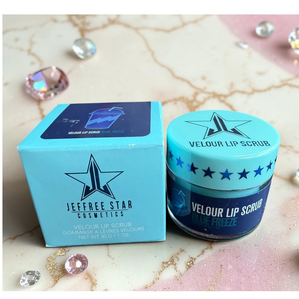 Jeffree Star Skincare - Velour Lip Scrub - Flavor: Blue Freeze - *NIB*